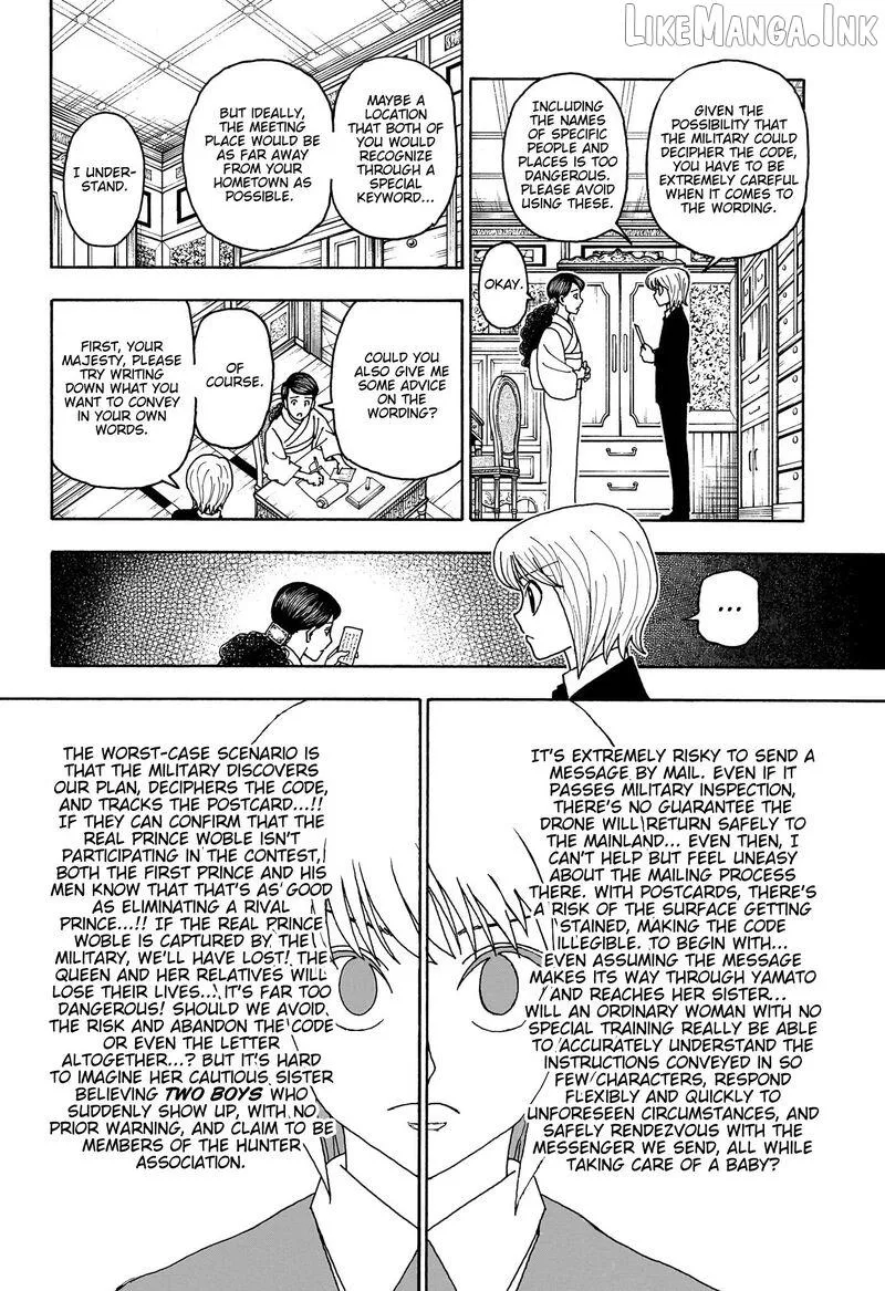 Read Hunter x Hunter chapter 415 image 9 on Lezhin