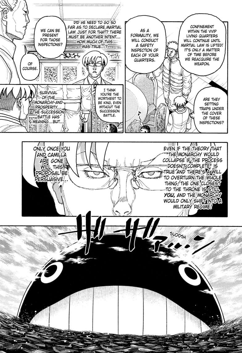 Read Hunter x Hunter chapter 417 image 10 on Lezhin