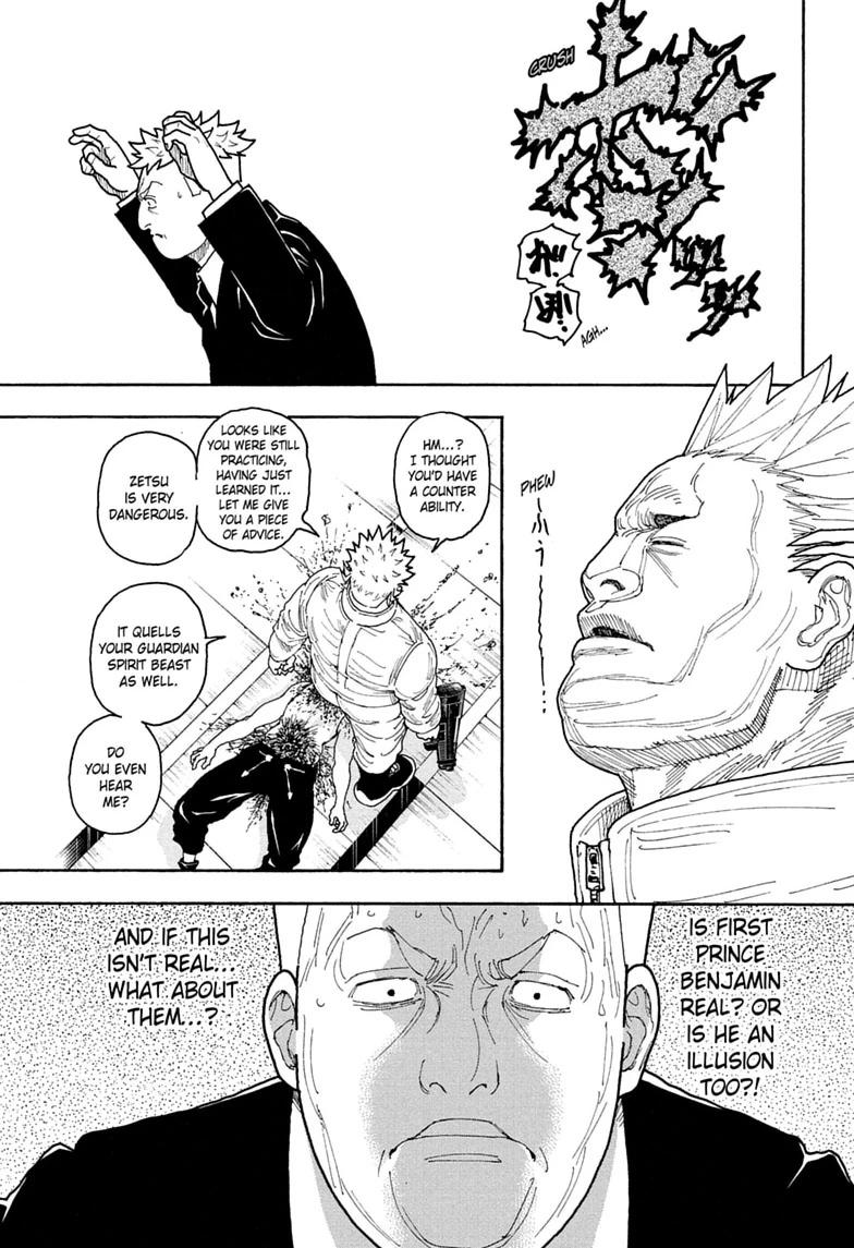 Read Hunter x Hunter chapter 417 image 2 on Lezhin
