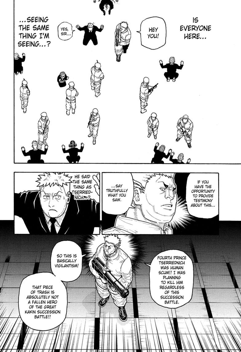 Read Hunter x Hunter chapter 417 image 3 on Lezhin