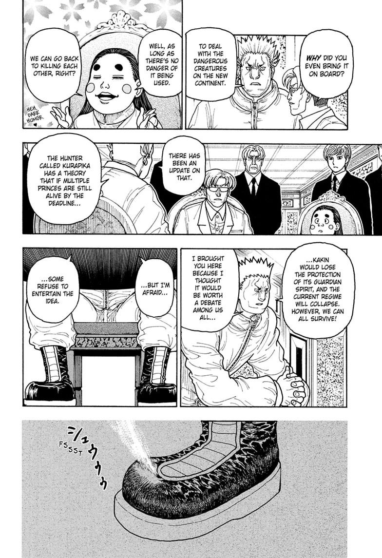 Read Hunter x Hunter chapter 417 image 9 on Lezhin