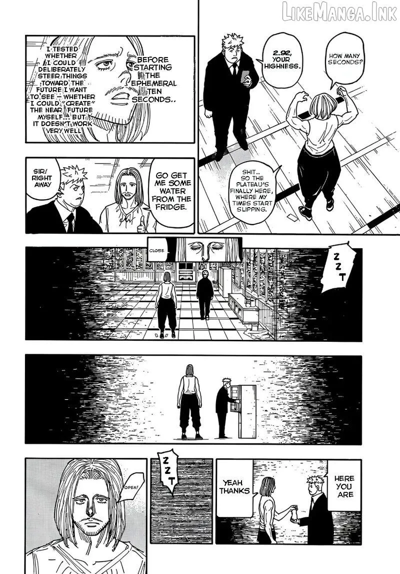Read Hunter x Hunter chapter 418 image 1 on Lezhin