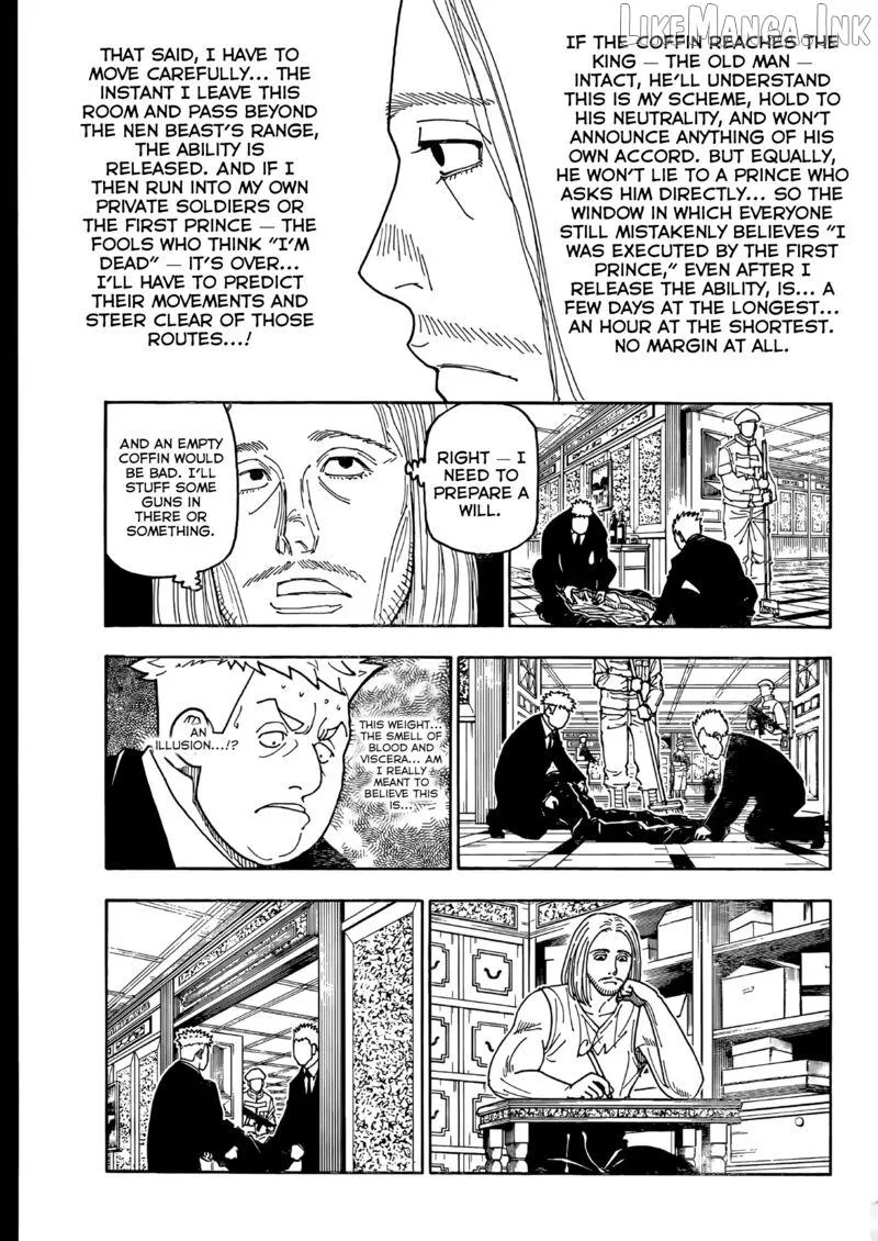 Read Hunter x Hunter chapter 418 image 10 on Lezhin