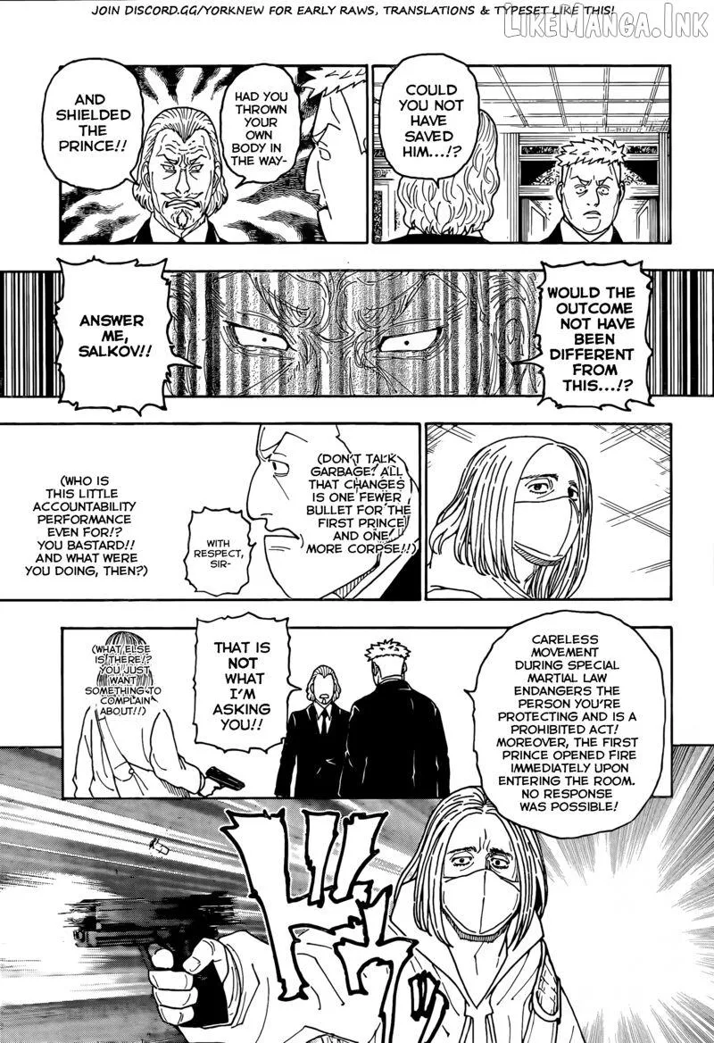 Read Hunter x Hunter chapter 418 image 12 on Lezhin