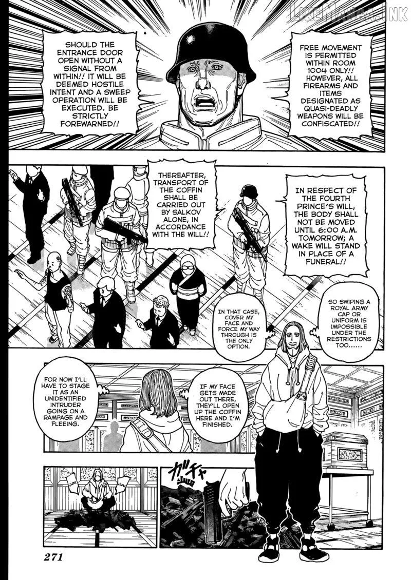 Read Hunter x Hunter chapter 418 image 14 on Lezhin