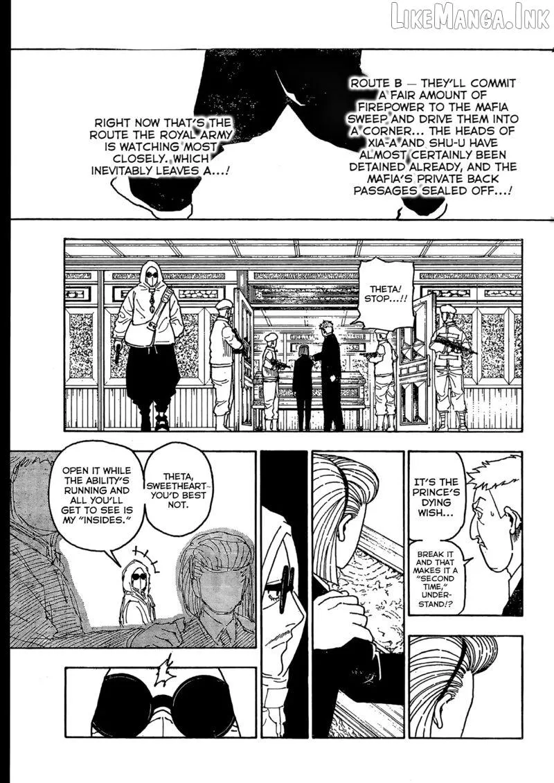 Read Hunter x Hunter chapter 418 image 16 on Lezhin