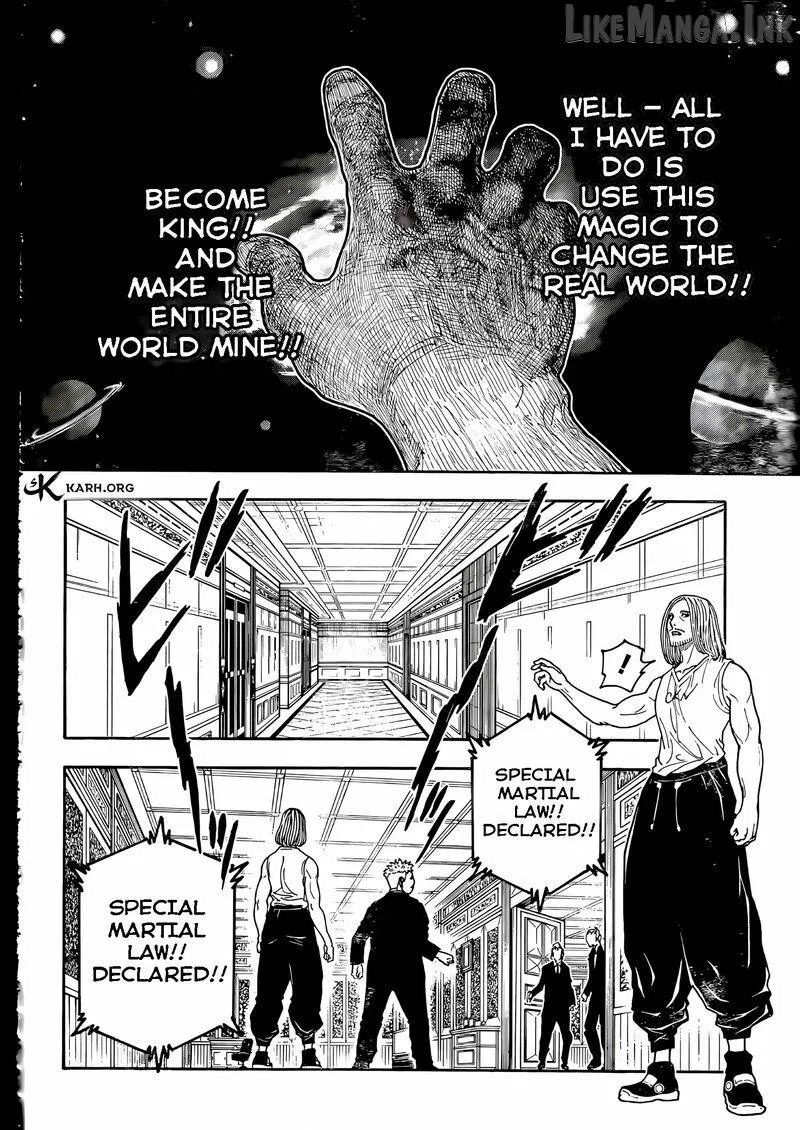 Read Hunter x Hunter chapter 418 image 5 on Lezhin