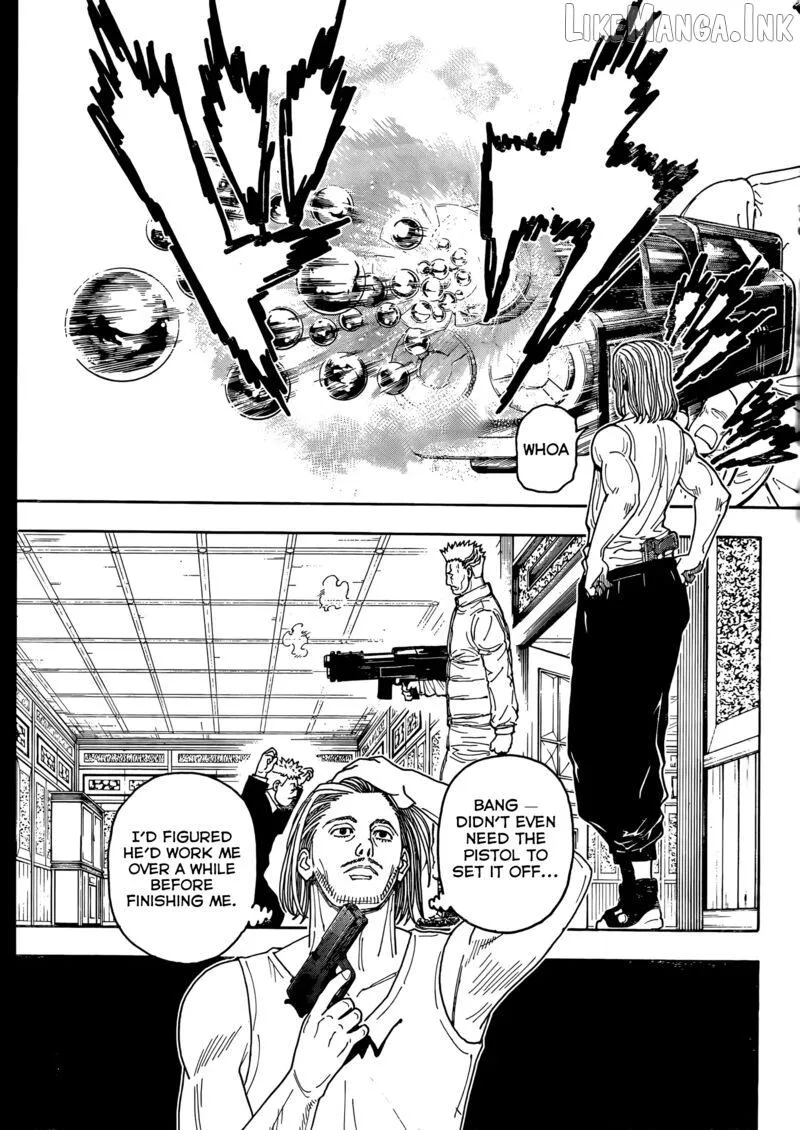 Read Hunter x Hunter chapter 418 image 8 on Lezhin