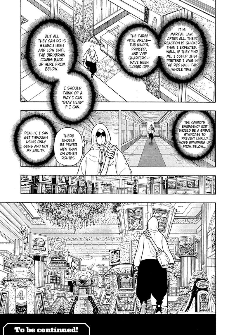 Read Hunter x Hunter chapter 419 image 18 on Lezhin