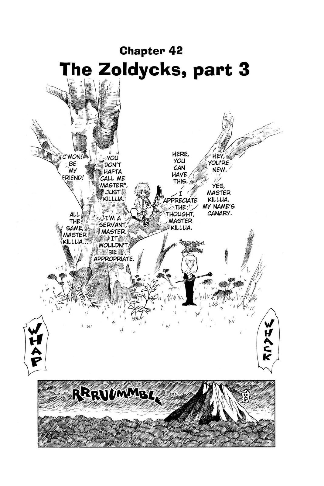 Read Hunter x Hunter chapter 42 image 0 on Lezhin