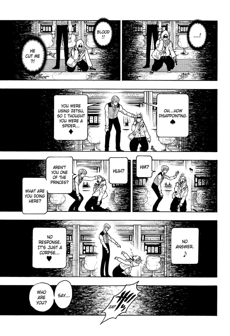 Read Hunter x Hunter chapter 420 image 10 on Lezhin