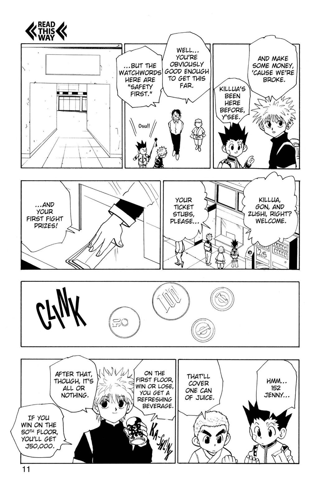 Read Hunter x Hunter chapter 45 image 10 on Lezhin