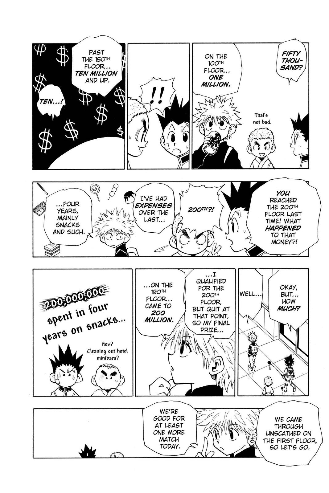 Read Hunter x Hunter chapter 45 image 11 on Lezhin
