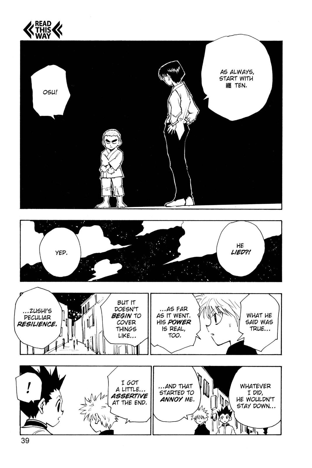 Read Hunter x Hunter chapter 46 image 12 on Lezhin