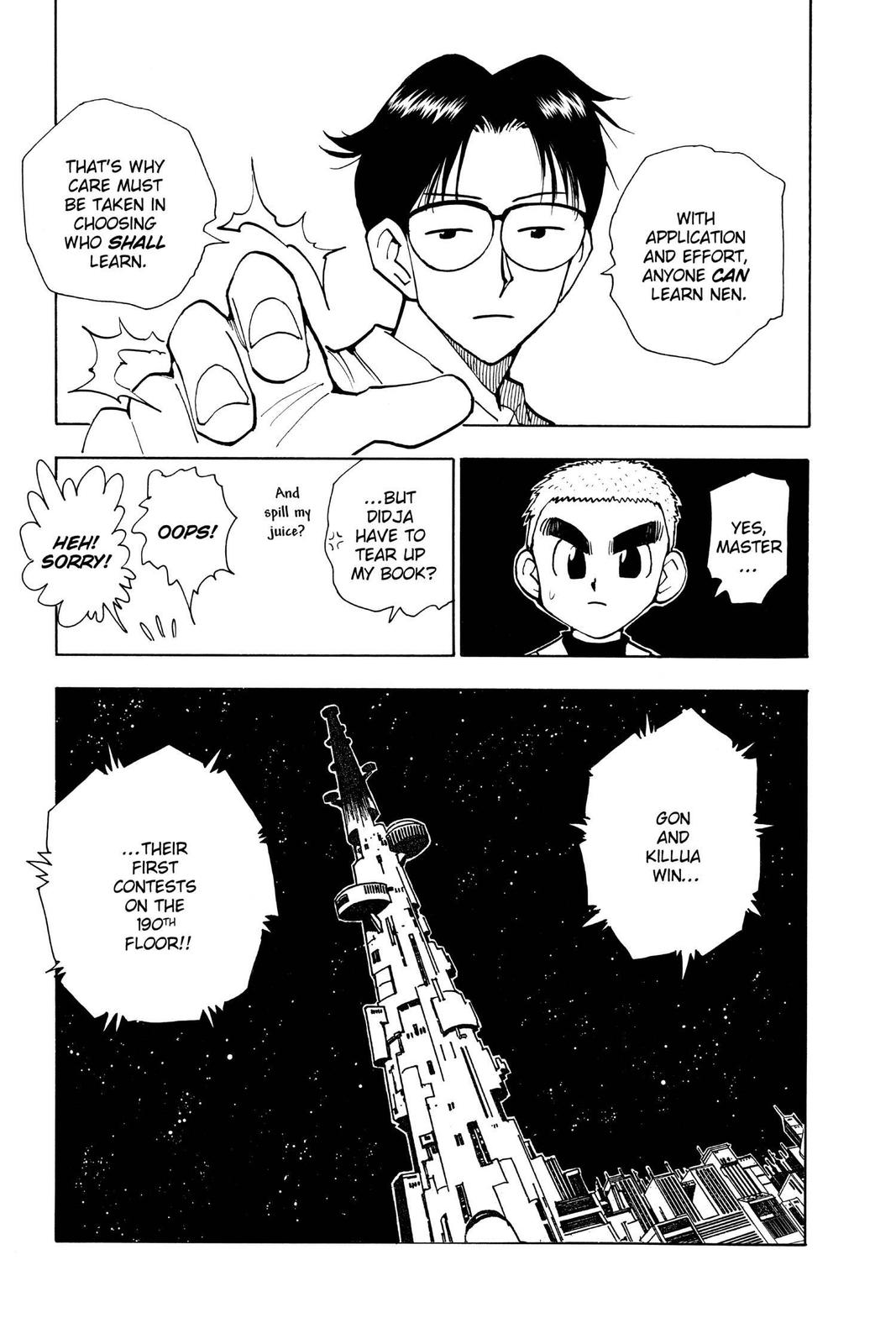 Read Hunter x Hunter chapter 46 image 18 on Lezhin