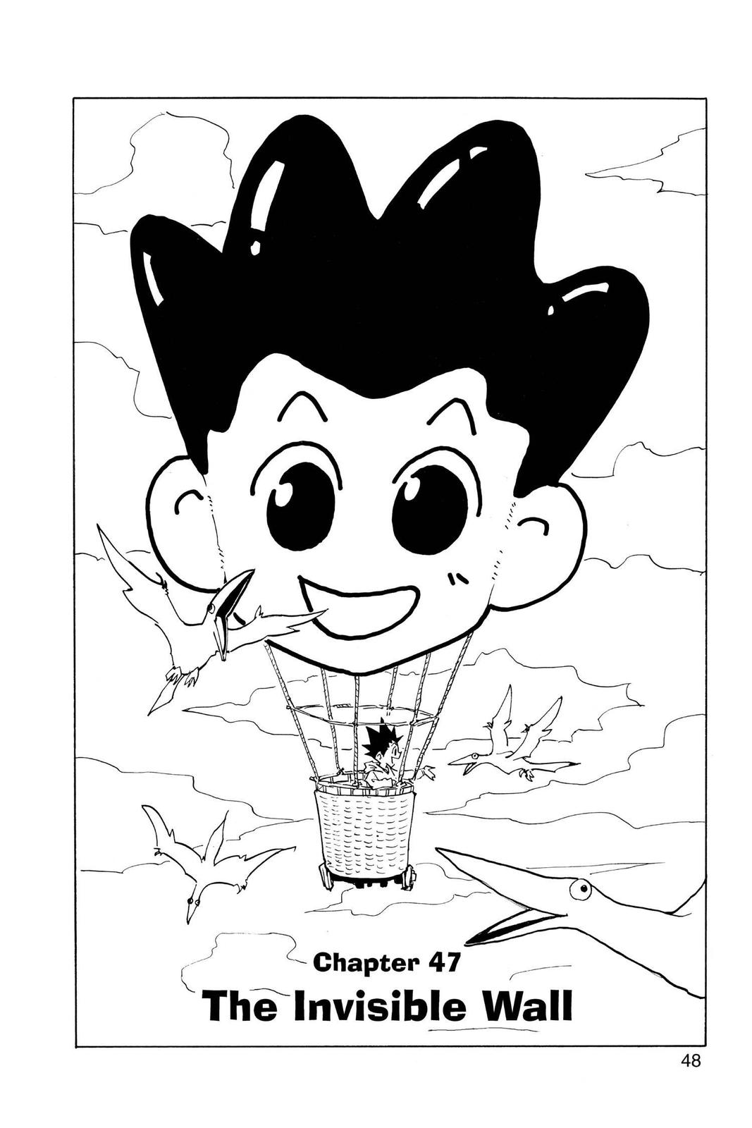 Read Hunter x Hunter chapter 47 image 1 on Lezhin