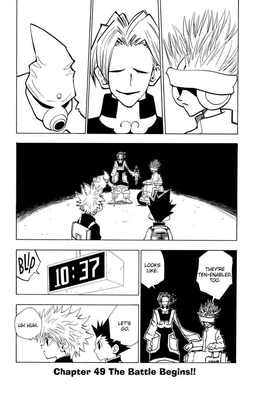Read Hunter x Hunter chapter 49 image 0 on Lezhin
