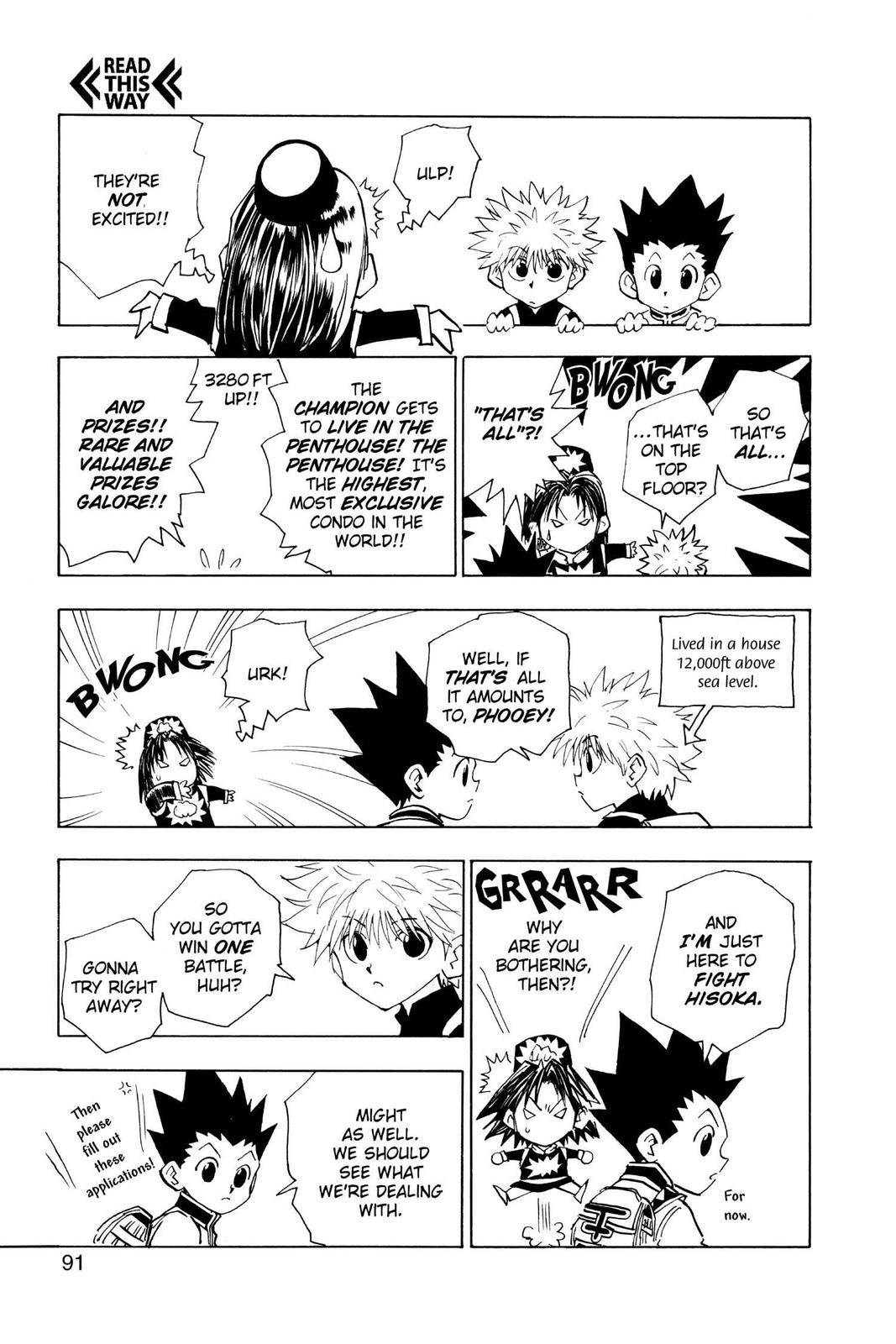 Read Hunter x Hunter chapter 49 image 4 on Lezhin