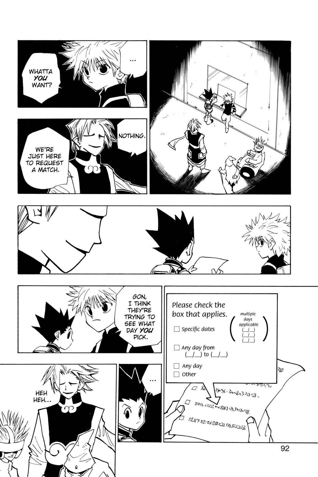 Read Hunter x Hunter chapter 49 image 5 on Lezhin