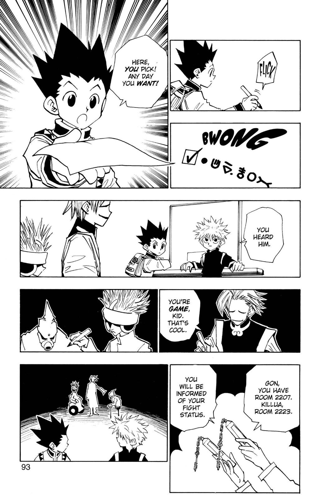 Read Hunter x Hunter chapter 49 image 6 on Lezhin