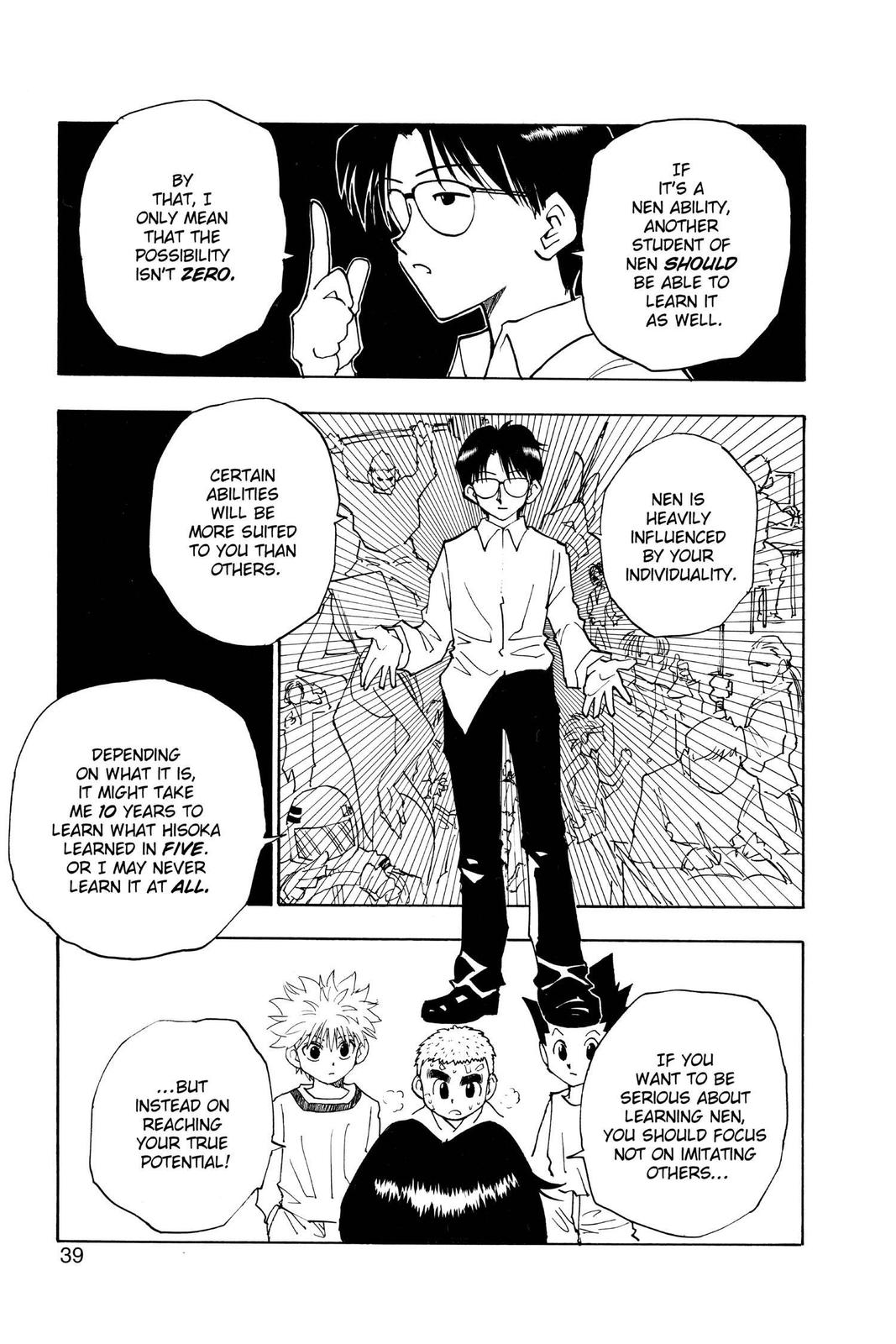 Read Hunter x Hunter chapter 56 image 12 on Lezhin
