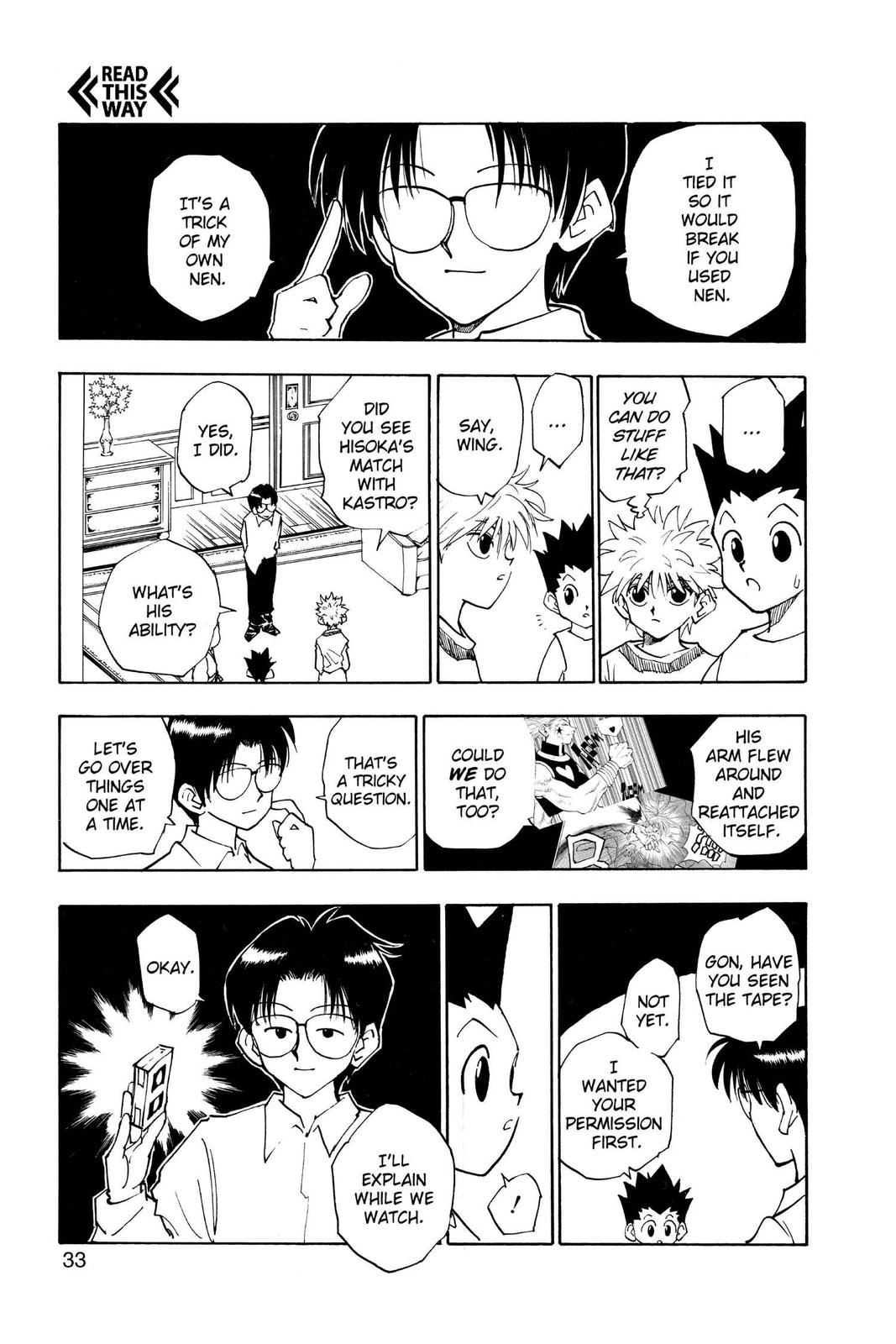 Read Hunter x Hunter chapter 56 image 6 on Lezhin