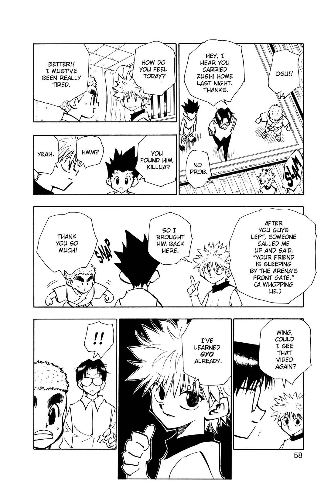 Read Hunter x Hunter chapter 57 image 11 on Lezhin