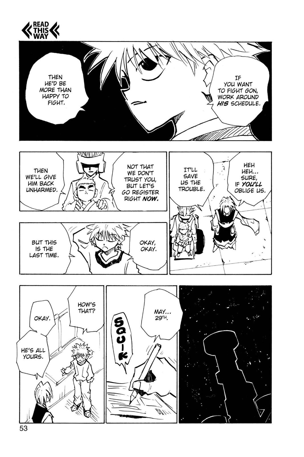 Read Hunter x Hunter chapter 57 image 6 on Lezhin