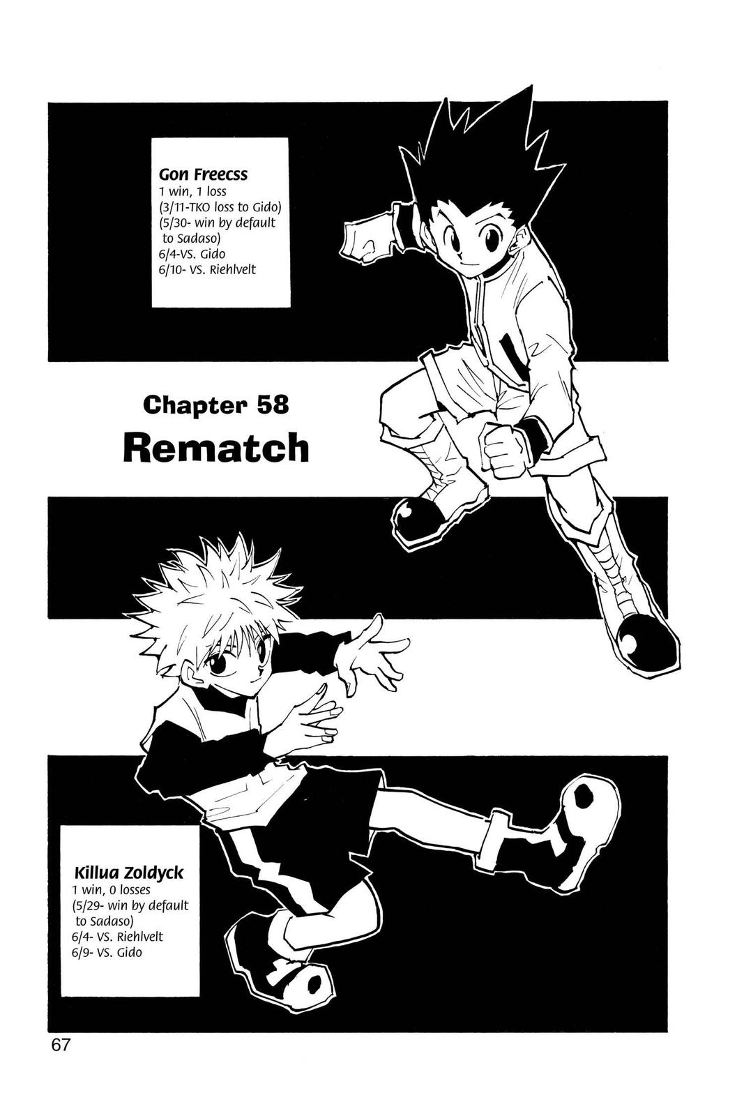 Read Hunter x Hunter chapter 58 image 0 on Lezhin