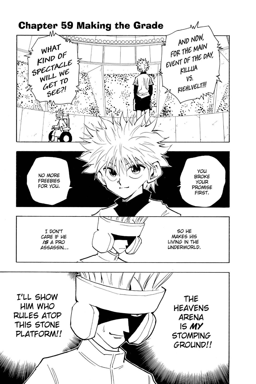 Read Hunter x Hunter chapter 59 image 0 on Lezhin