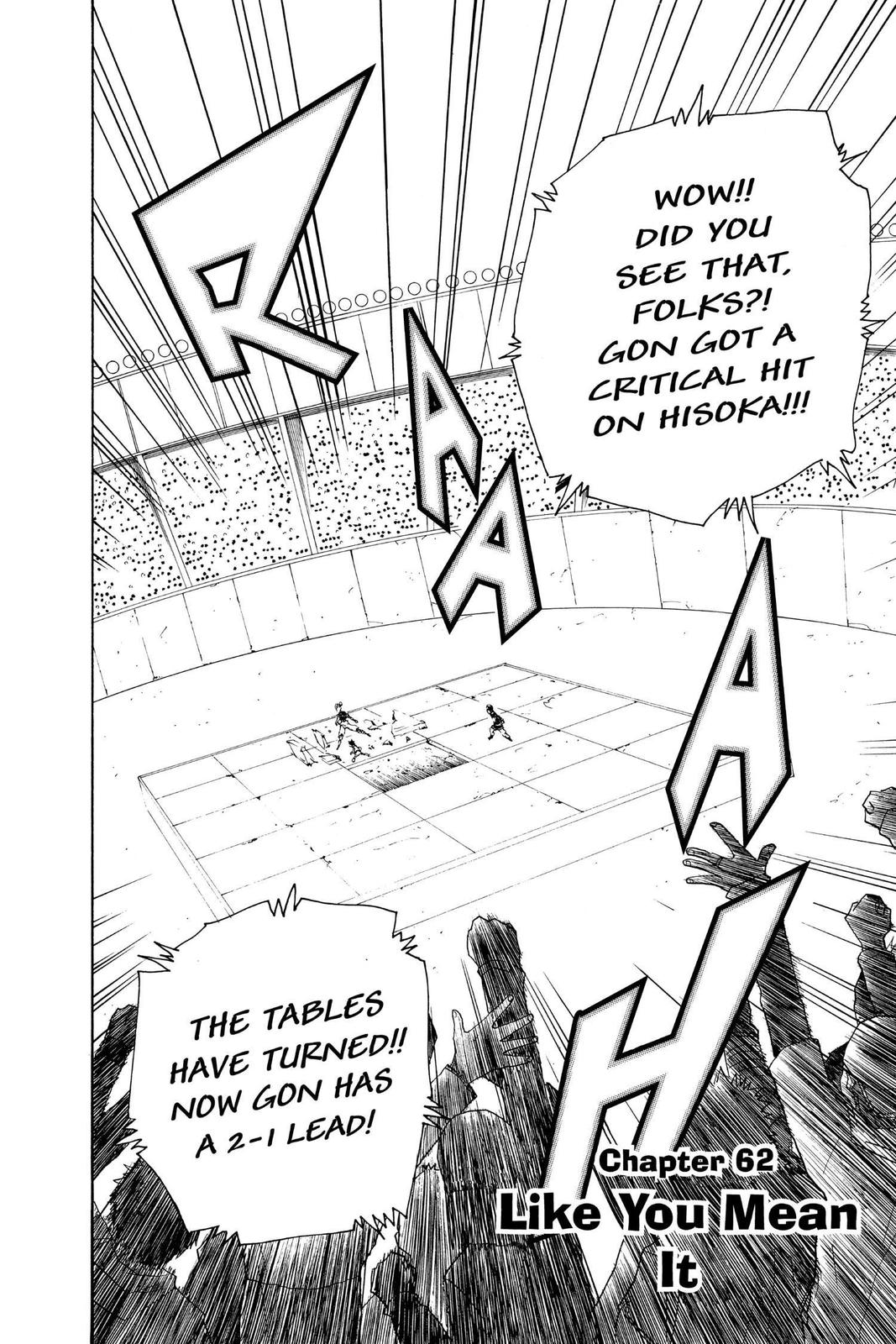 Read Hunter x Hunter chapter 62 image 1 on Lezhin