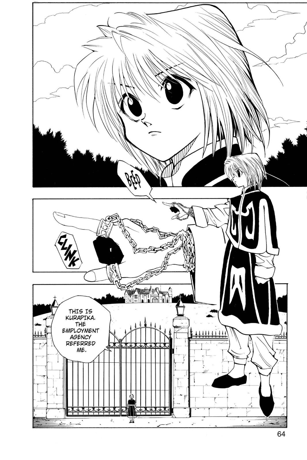 Read Hunter x Hunter chapter 67 image 1 on Lezhin