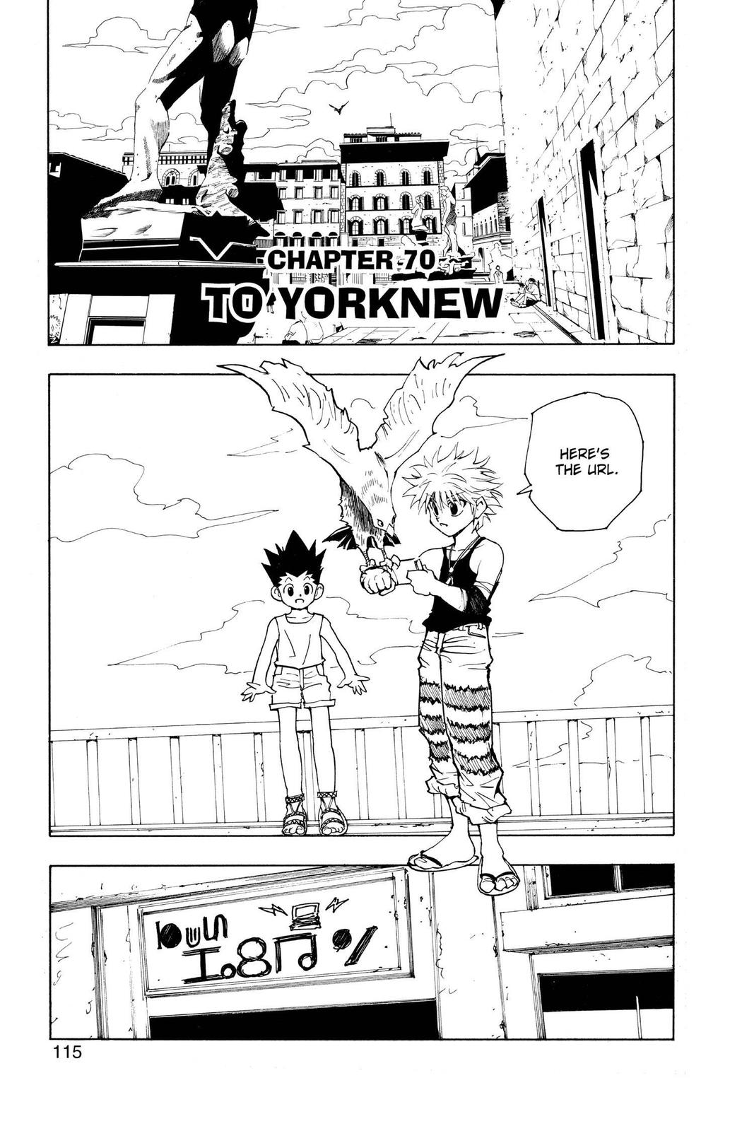 Read Hunter x Hunter chapter 70 image 0 on Lezhin
