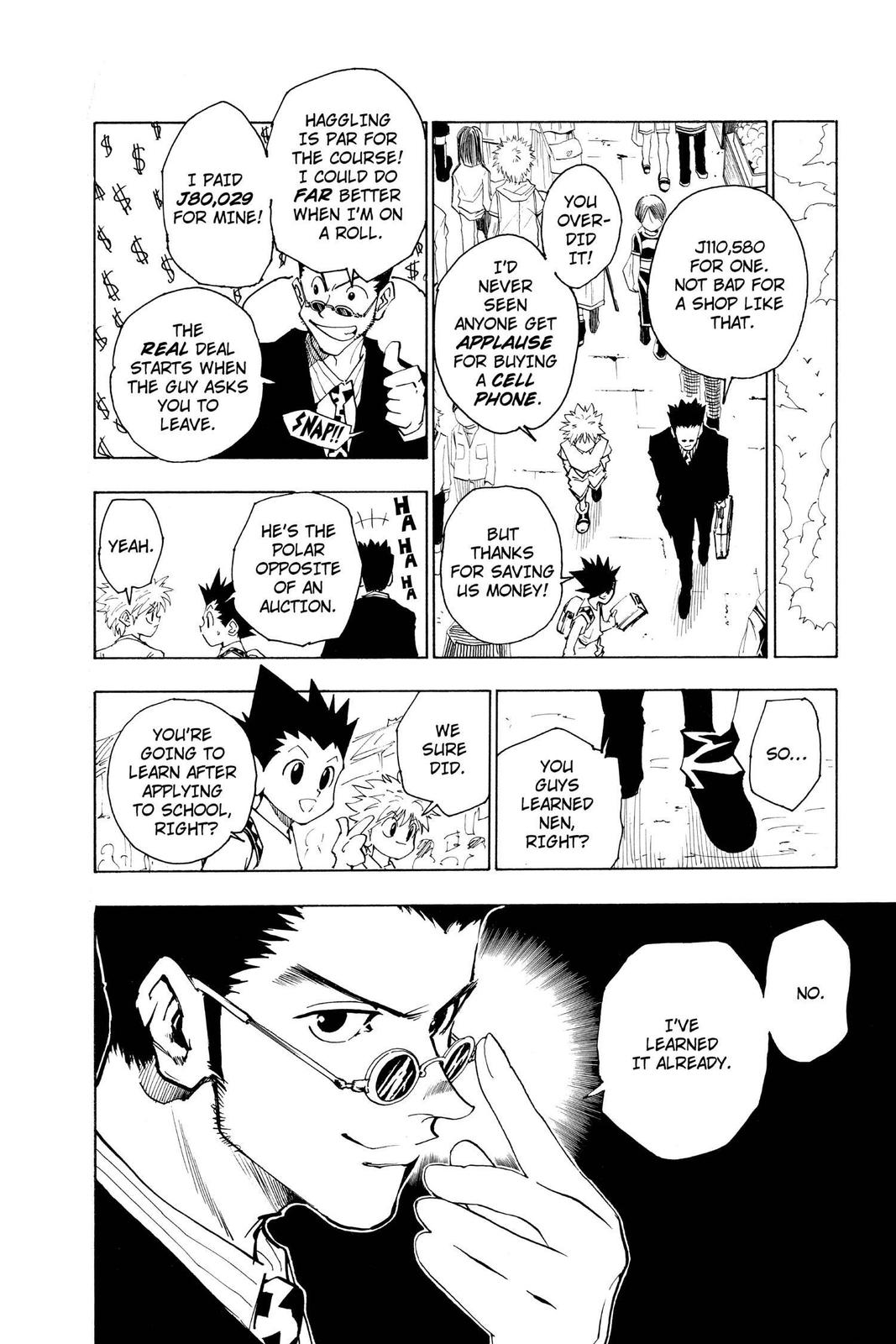 Read Hunter x Hunter chapter 71 image 6 on Lezhin