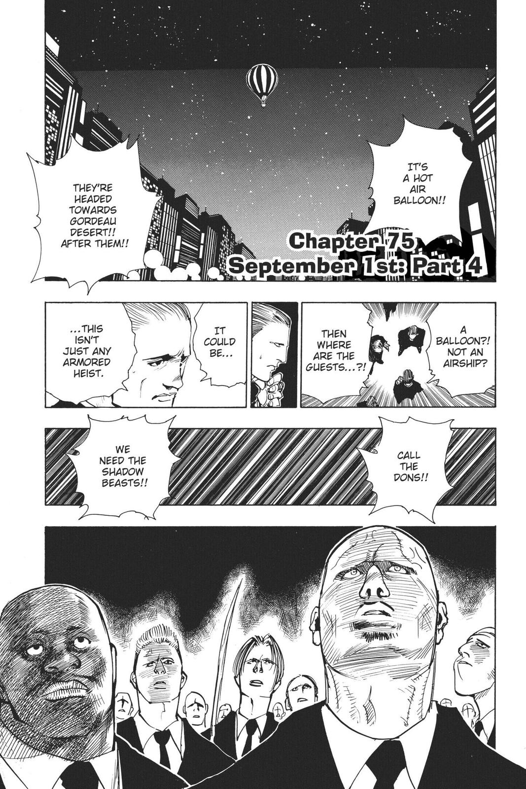Read Hunter x Hunter chapter 75 image 0 on Lezhin