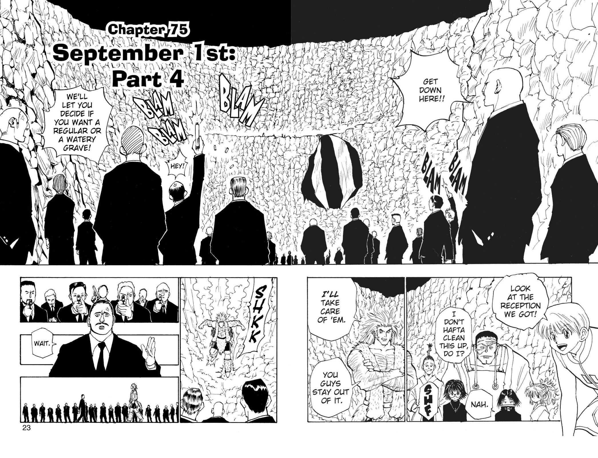 Read Hunter x Hunter chapter 75 image 1 on Lezhin
