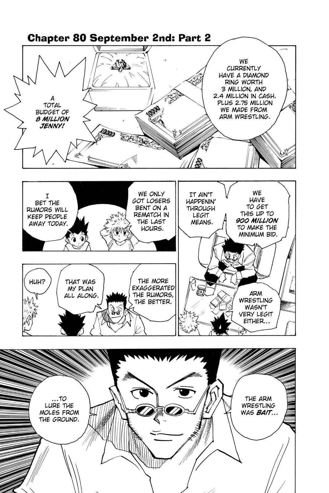 Read Hunter x Hunter chapter 80 image 0 on Lezhin