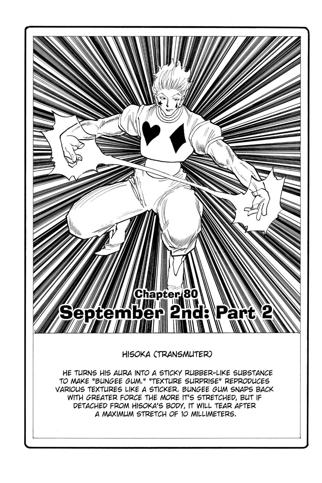 Read Hunter x Hunter chapter 80 image 1 on Lezhin