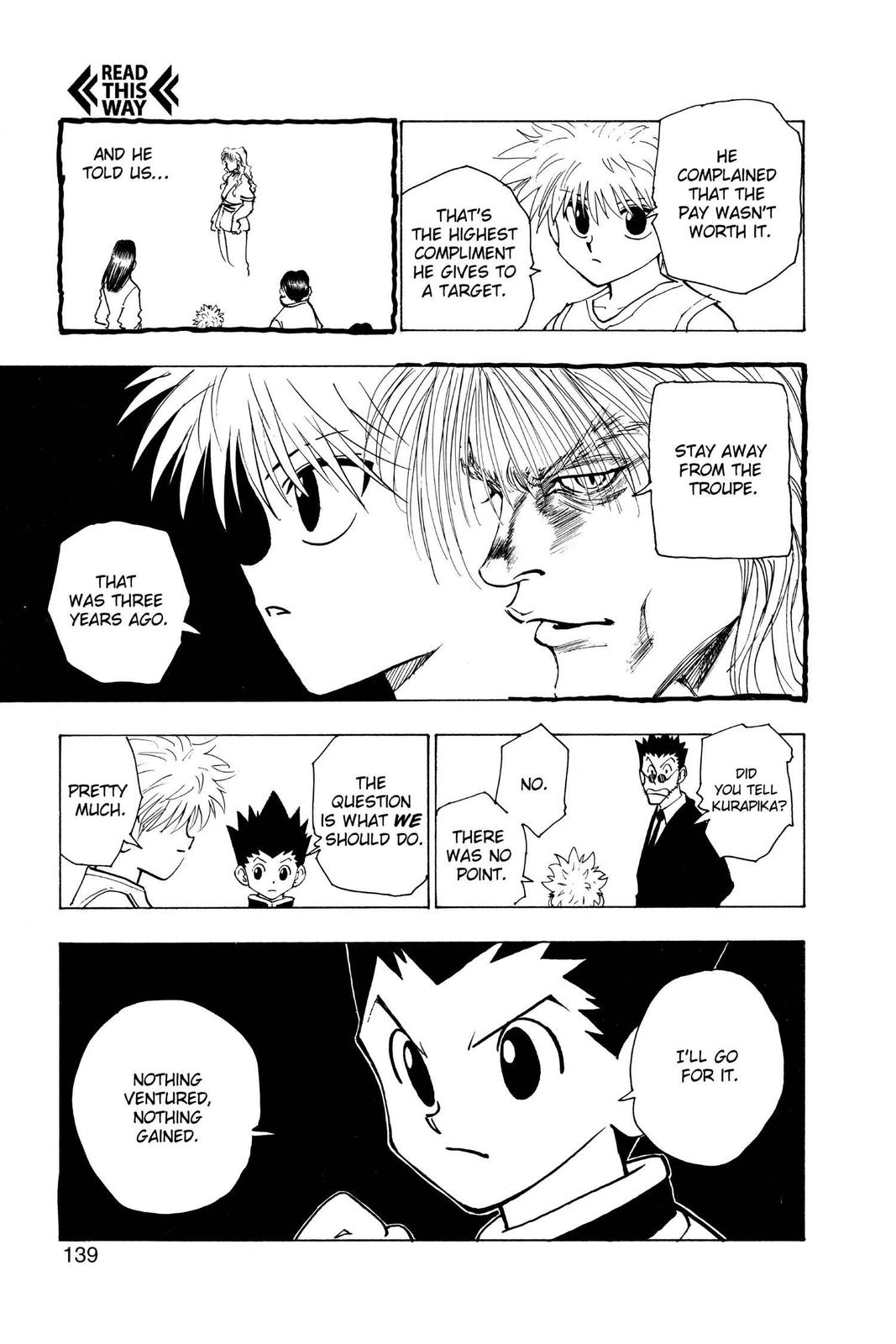 Read Hunter x Hunter chapter 80 image 18 on Lezhin