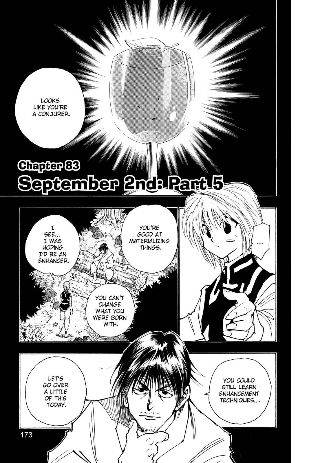 Read Hunter x Hunter chapter 83 image 0 on Lezhin