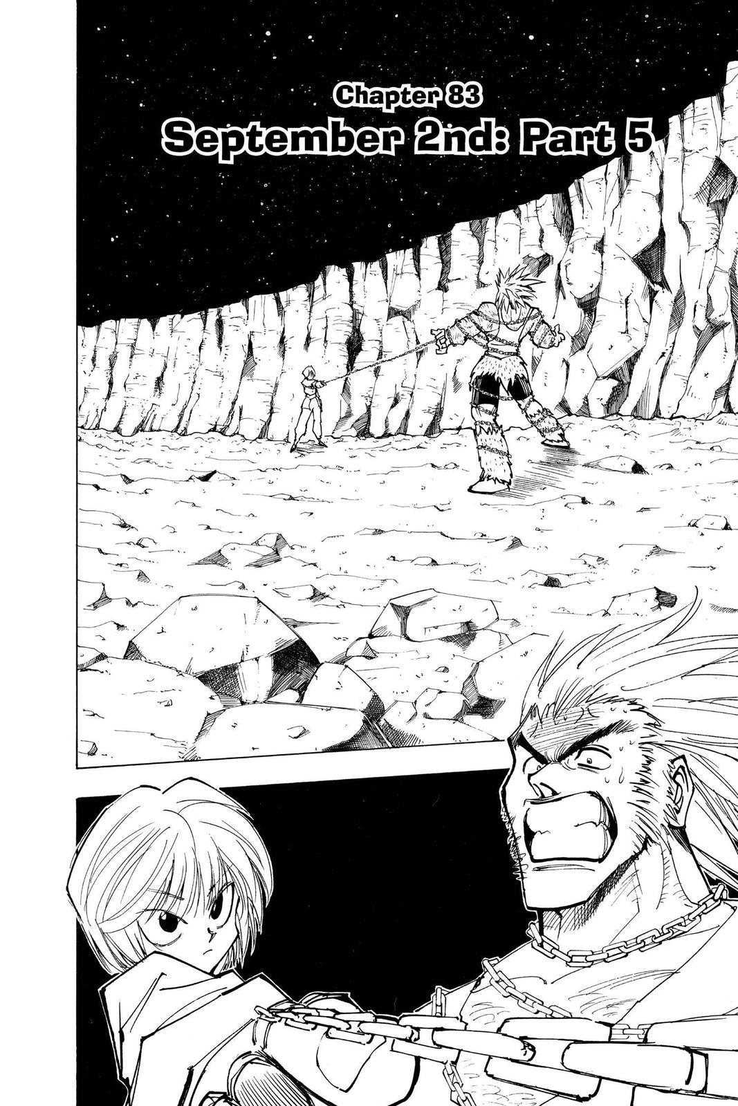 Read Hunter x Hunter chapter 83 image 1 on Lezhin