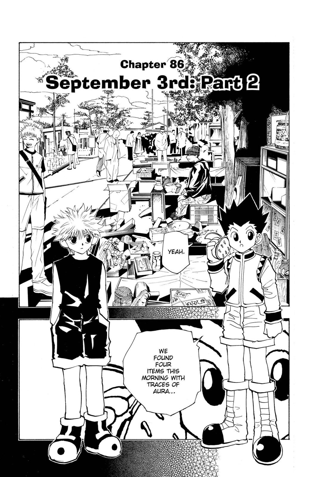 Read Hunter x Hunter chapter 86 image 1 on Lezhin