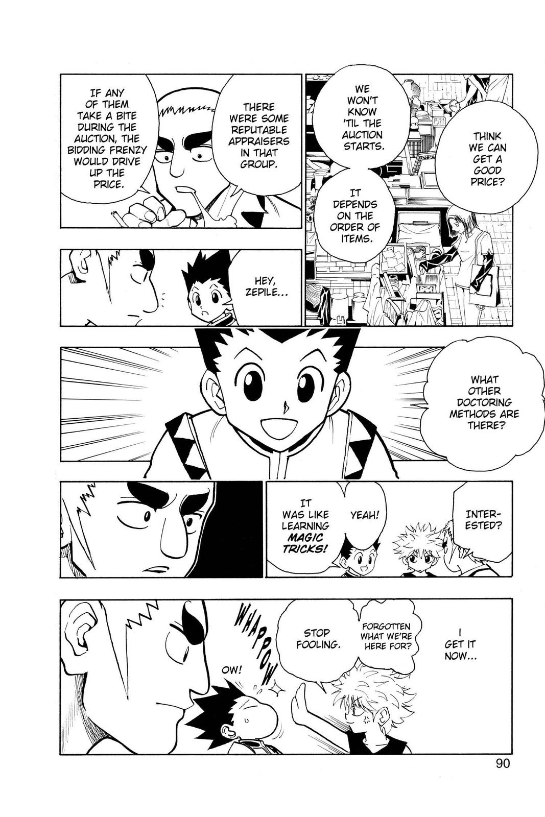 Read Hunter x Hunter chapter 88 image 9 on Lezhin