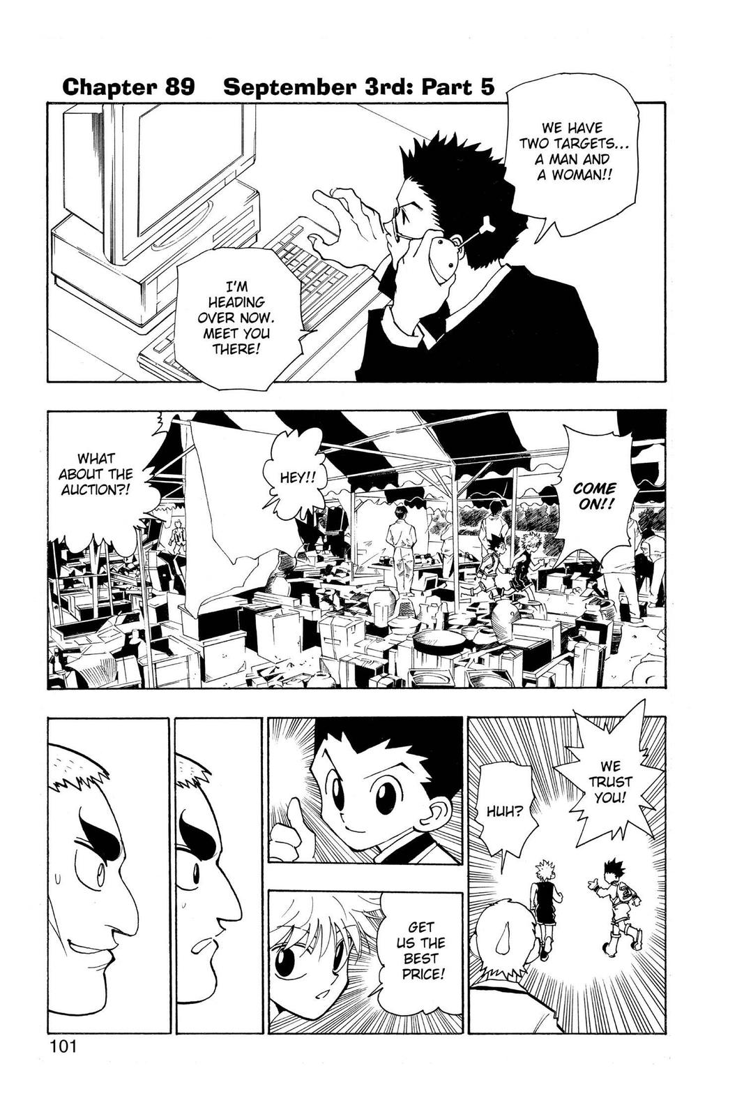 Read Hunter x Hunter chapter 89 image 0 on Lezhin