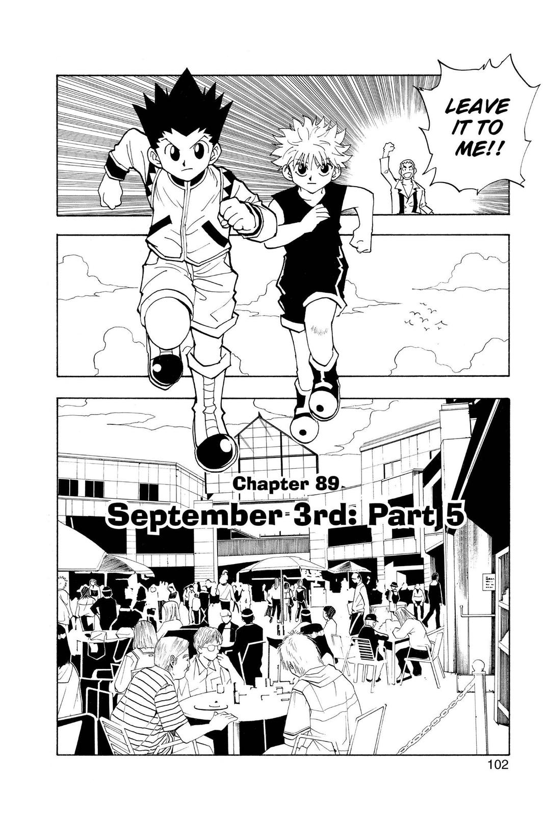 Read Hunter x Hunter chapter 89 image 1 on Lezhin
