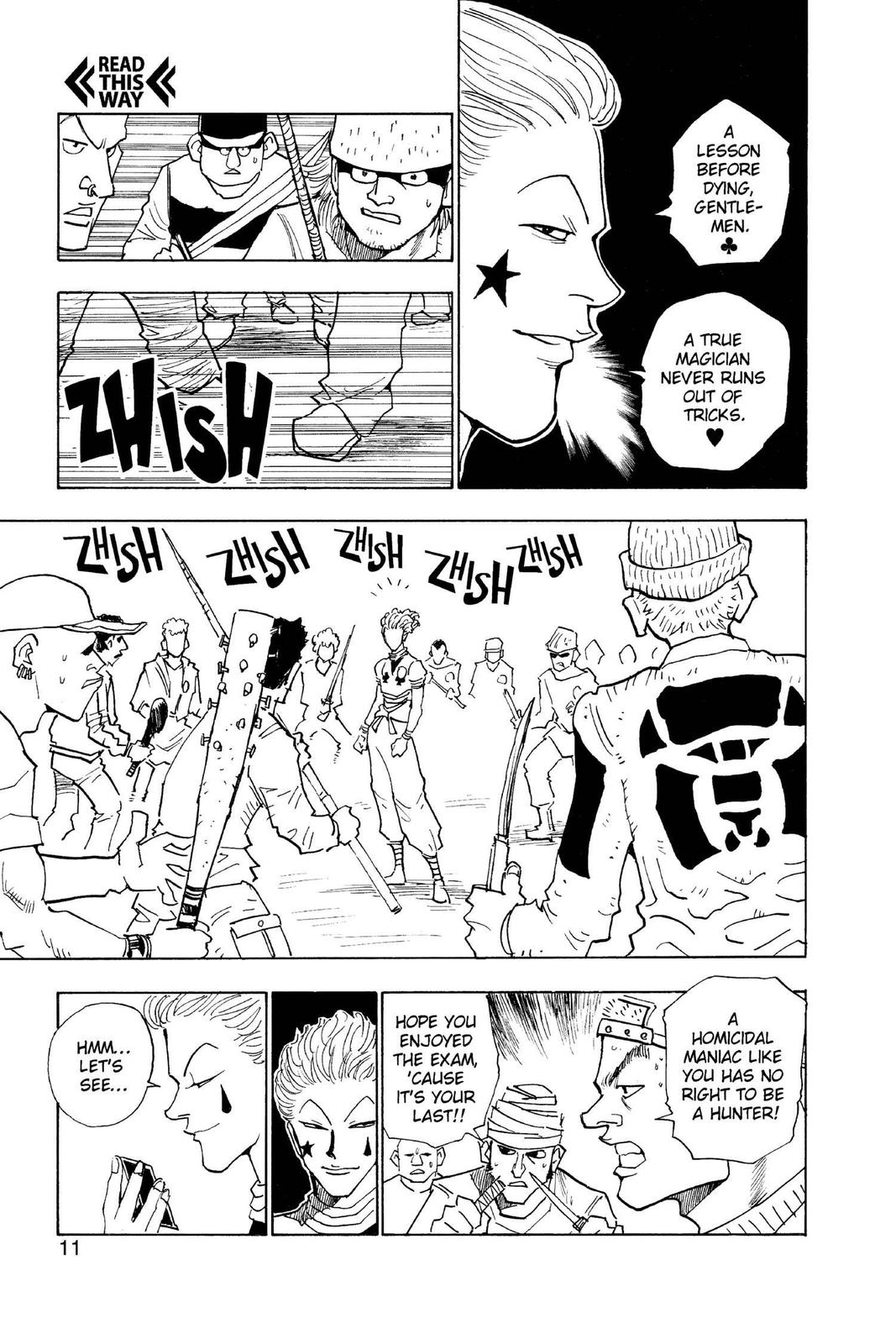 Read Hunter x Hunter chapter 9 image 10 on Lezhin