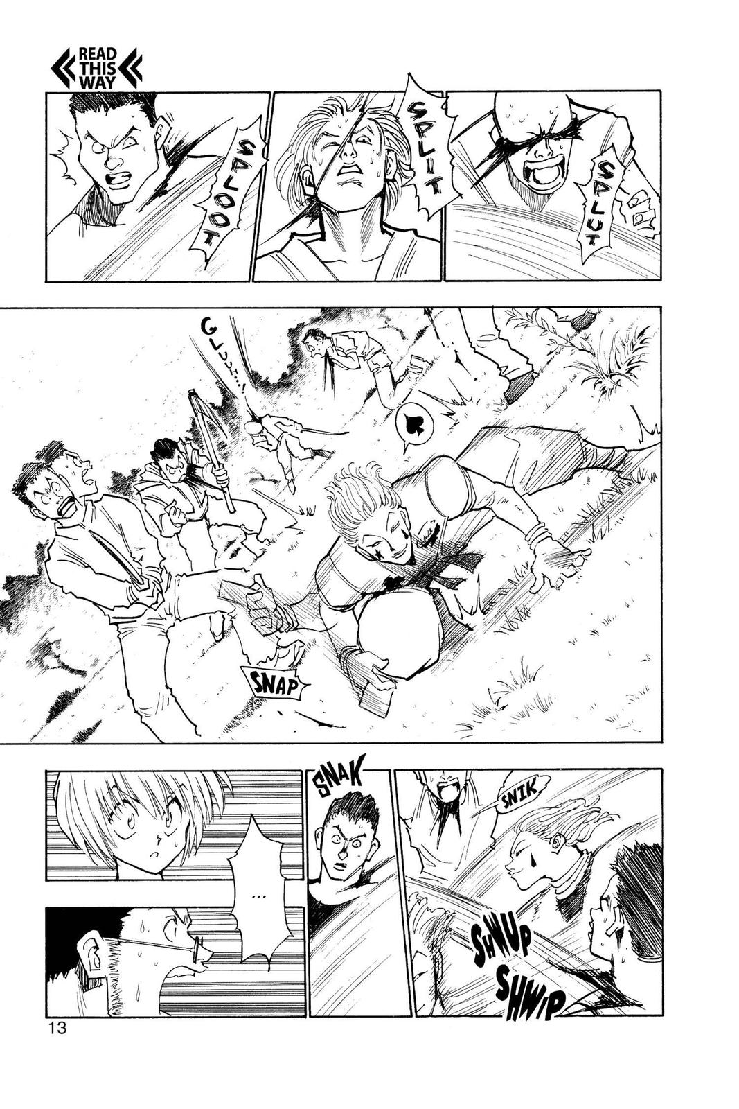 Read Hunter x Hunter chapter 9 image 12 on Lezhin