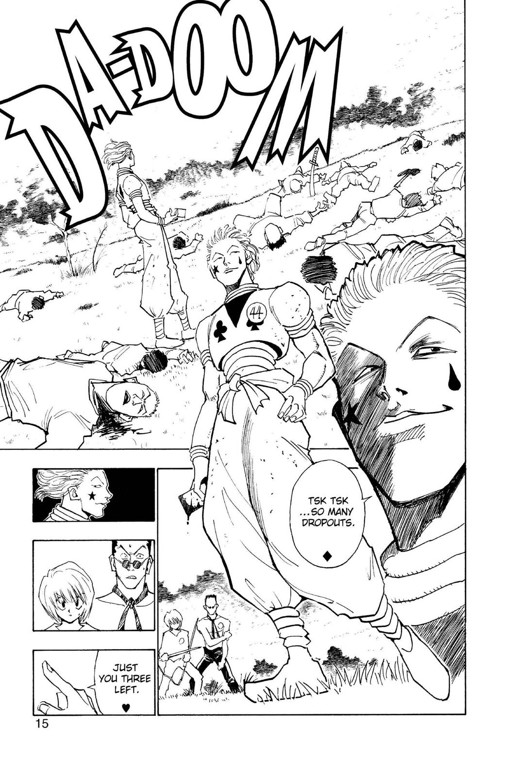 Read Hunter x Hunter chapter 9 image 14 on Lezhin