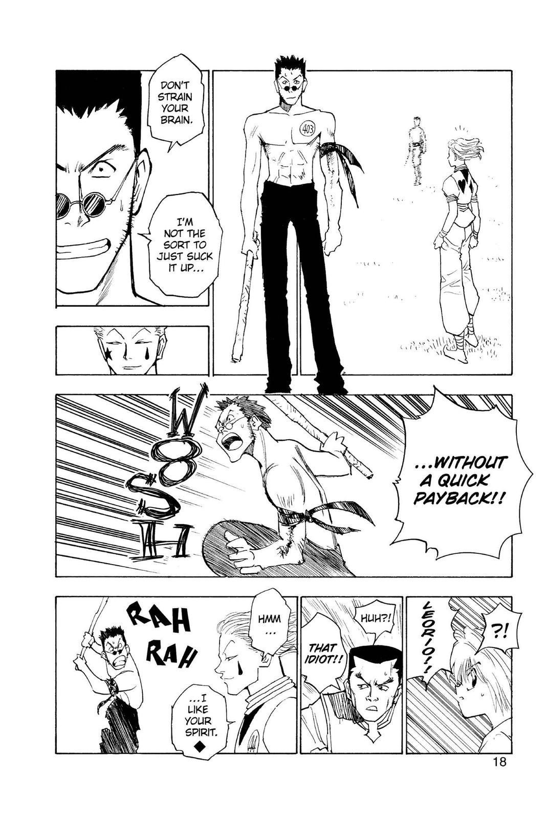 Read Hunter x Hunter chapter 9 image 17 on Lezhin