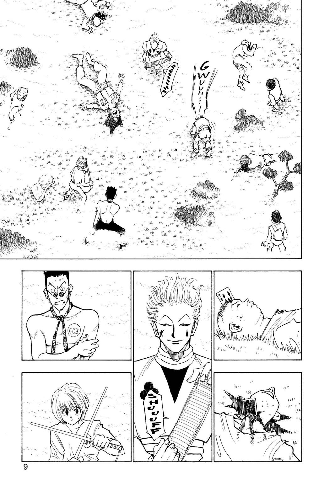 Read Hunter x Hunter chapter 9 image 8 on Lezhin
